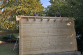 2023-09-11-Blockhauswandfertigstellung-Pfetteneinbau-053
