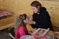 Kinderschminken ist immer beliebt